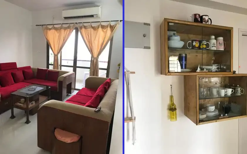 3 BHK Fully Furnished Flat for Rent in Sankalpa New Town-CT1002-Im9387